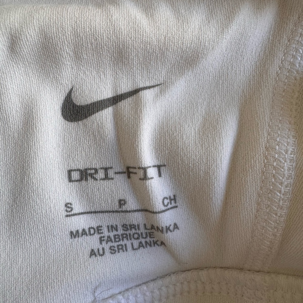 Nike White Ribbed Tank Top - Picture 5 of 7